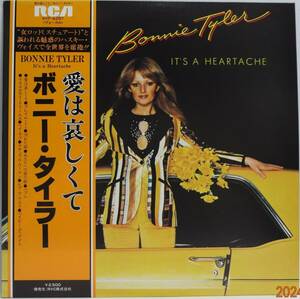 LPレコード ボニー・タイラー BONNIE TYLER／愛は哀しくて IT