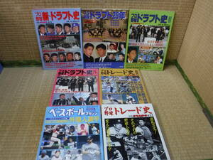 別冊週刊ベースボール6冊＋ベースボールマガジン　計7冊　ベースボールマガジン社