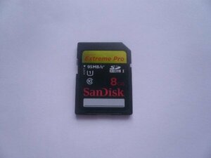 SanDisk　Extreme Pro　SDHCカード　8GB