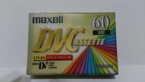 maxell miniDV カセットテープメモリー付　ＤＶＭ60ＣＳＥ　新品