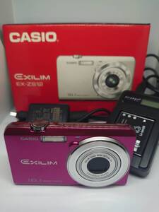 ☆CASIO　EXILIM　EX-ZS12/カシオ　エクシリム　レッド☆USED品☆動作品☆