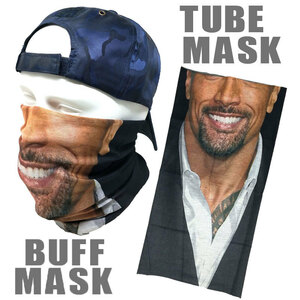 ストレッチ素材チューブマスク《S439》 バフマスク　BUFF MASK バイク・アウトドア・ジョギング・日焼け・花粉対策