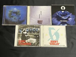 ★BOOWY CD5枚セット（PSYCHOPATH、SINGLES、LAST GIGS、GIGS、THIS BOOWY）