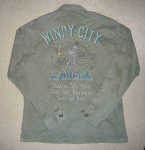 アヴィレックス　メンズジャケット　‘‘WINDYCITY‘‘　XL　美品