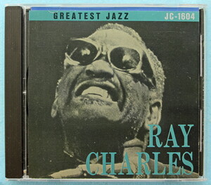 [ジャズ] レイ·チャールズ RAY CHARLES | GREATEST JAZZ , (JC1604)