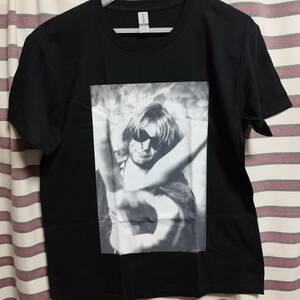 NIRVANA ニルヴァーナ BIGプリント バンドTシャツ【黒 Lサイズ】 カートコバーン　Kurt Cobain