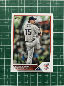 ★TOPPS NPB 2023 #188 ディートリック・エンス［埼玉西武ライオンズ］ベースカード「BASE」★