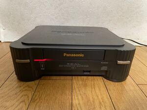 ☆通電のみ確認済み☆Panasonic 3DO R・E・A・L FZ-1 トレイ開閉不可 ジャンク品 パナソニック real ゲーム機 修理 リペア パーツ取り 部品