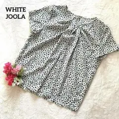 WHITE JOOLA【美品】【総柄】【シフォン】半袖