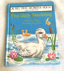 【激レア！】80～90年代　イギリス製　The Ugly Duckling みにくいアヒルの子　英語絵本 ヴィンテージ絵本　A BIG TIME WONDER BOOKS