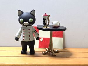 黒ねこのヴィノ　あにまるインテリア～イタリアンキャットセット～　メガハウス　現状品