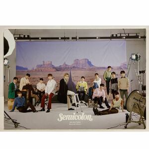 SEVENTEEN セブンティーン Semicolon 販促ポップ ボード パネル　60cm × 42cm