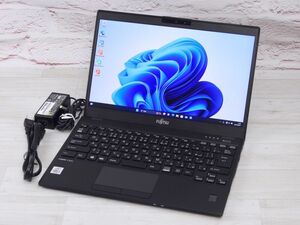 Sランク 富士通 LIFEBOOK U9310/DX 第10世代 i5 10210U 8GB LTE(SIMフリー) NVMe256GB フルHD液晶 Webカメラ Win11