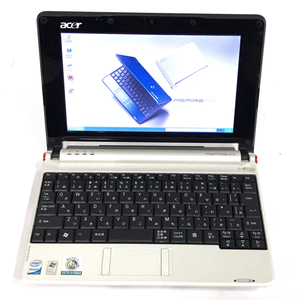 Acer Aspire ONE ZG5 AOA150 8.9インチ ノートPC Atom N270 1GB HDD 160GB Win XP