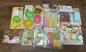 新品キャラ弁　クリスマスパーティ　お花見　遠足に… お弁当　抜き型　おにぎり型　食パン型　お絵かきペン　ふりかけ