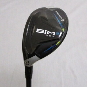 Taylor Made SIM2 MAX レスキュー #3 S 左 ベンタス ブルー 2021年 テーラーメイド シム マックス ハイブリッド Fujikura VENTUS BLUE