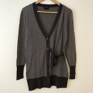 ESCADA S エスカーダ カーディガン 長袖 ニットカーディガン リボンデザイン Cardigan 灰 / グレー / 10016198