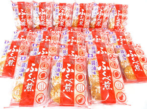 送料300円(税込)■gb089■◎日新製菓 ふくべ煎 うまみ醤油味 7枚入 24点【シンオク】