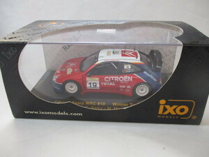 即決 ixo イクソ 1/43 シトロエン クサラ WRC 2003年トルコ・ラリー優勝 №19 カルロス・サインツ