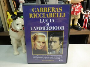 天13｜★DVD★CARRERAS RICCIARELLI 　LUCIA DI LAMMERMOOR