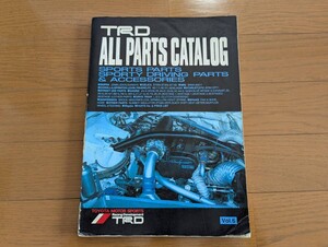 【中古】TRD ALL PARTS CATALOG 1997 オールパーツカタログ　総合カタログ Vol.6 トヨタ TOYOTA jza80 ae86 jgtc jtcc