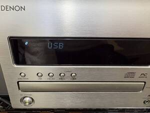 DENON CDコンポ D-MX11 スピーカー SC-MX33 リモコン付き USB入力OK ジャンク