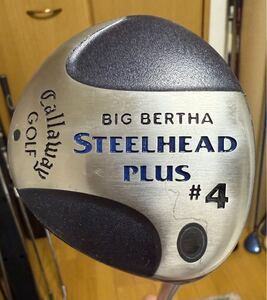 キャロウェイ CALLAWAY BIG BERTHA STEEL HEAD PLUS 4W 16.5° 41.5” Flex L 日本仕様 ドライバー フェアウェイウッド