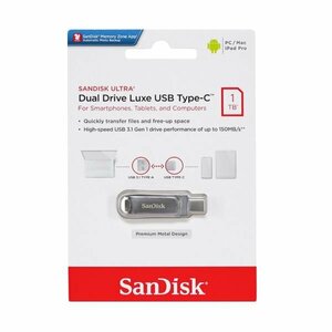 新品 SanDisk USBメモリ 1TB USB3.0 Type-C/Type-A兼用 OTG SDDDC4-1T00-G46