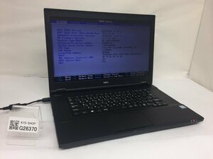 ジャンク/ NEC PC-VK25TXBGEUAY Intel Core i5-7200U メモリ4.1GB ストレージ無し 【G26370】