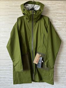 LL」Marmot マーモット 軽量防水 ウェルカムレインコート 緑