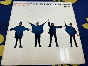 The Beatles★中古LP国内赤盤ピンナップ付「ザ・ビートルズ～Help！4人はアイドル」 