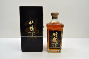 T50/ 未開栓 NIKKA　ニッカ 竹鶴 12年 角瓶 ピュアモルト 660ml 40％ WHISKY　ウイスキー お酒 古酒 TAKETSURU PURE MALT 箱付き