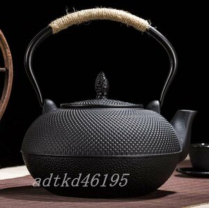 特売！品質保証 南部鉄器 老鉄瓶 3L大容量 鋳鉄製ティーポット純粋な手水を沸かして茶を煮る茶具