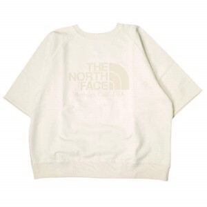 新品 THE NORTH FACE PURPLE LABEL 10oz H/S Crew Neck Sweat インレー裏毛ハーフスリーブクルーネックスウェット NT6101N WOMAN