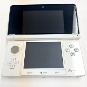 T233-M24-846 NINTENDO 任天堂 3DS 本体 CTR-001 ホワイト 家庭用ゲーム機 タッチペン付属