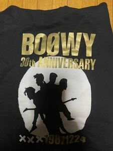 BOOWY ボウイ 30th ANNIVERSARY 限定パーカー　未使用