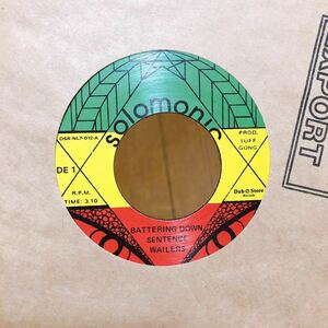 【極美品】Wailers / Battering Down Sentence 7inch EP Bob Marley Peter tosh