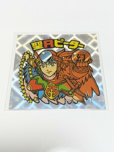 ★ビックリマンシール★　BM　☆聖Rピーター　スクウェアウェーブ　■美品