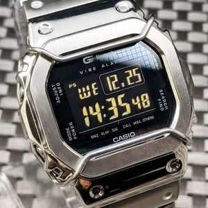 [時計本体付] G-SHOCK GB-5600B フルメタルカスタム [電池新品] + ショックバンパー 送料: 410円~