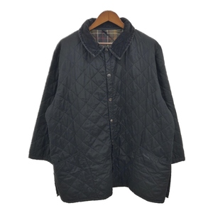 Barbour バブアー Polar Quilts ポーラーキルト キルティングジャケット ブラック (メンズ XL相当) 中古 古着 Q9065