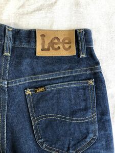 70s Lee 202-Z vintage denim pant リー デニム パンツ ジーンズ 濃紺 101 200 100 ウエスターナー アメリカ ビンテージ USA製 リーバイス