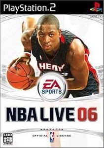 研磨 追跡有 NBA LIVE 06 PS2（プレイステーション2）