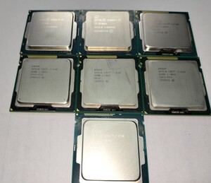 INTEL Core i7 2世代～6世代 7個セット　中古品動作品