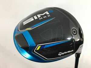 即決 中古美品 SIM2 MAX (シム2 マックス) ドライバー 2021 (日本仕様) 1W TENSEI BLUE TM50 10.5 SR