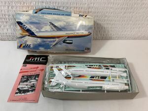 10/9a10 プラモデル 未組立 Hasegawa Hobby kits LL13 1:200 ハセガワ ホビーキット JAS 日本エアシステム エアバス A300 飛行機 模型 