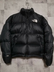 THE NORTH FACE　ザノースフェイス ヌプシ ダウンジャケット　S 実質Lくらい　ブラック 黒　OSAGARI