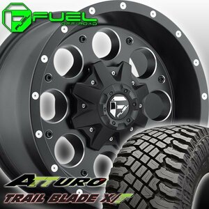 FUEL D525 Revolver タンドラ　セコイア 20インチタイヤホイールセット ATTURO TRAIL BLADE XT 275/55R20 285/55R20 305/55R20 X/T