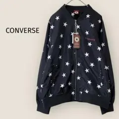 新品　CONVERSE コンバース♡ブルゾン　ジャンパー　レディース　M 黒　星