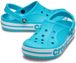 24cm クロックス crocs バヤバンド クロッグ Bayaband Clog Digital Aqua ブルー系 M6W8 デジタルアクア 新品