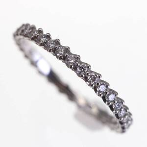 CISEY(チセー) 清田 智誠 pt900 ダイヤモンド 0.33ct プラチナ ハーフエタニティ リング 指輪